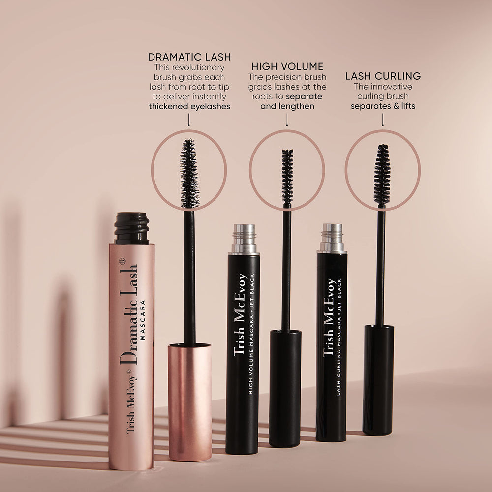Studio shot of mascara cap branding communicates premium quality and reliable daily wear