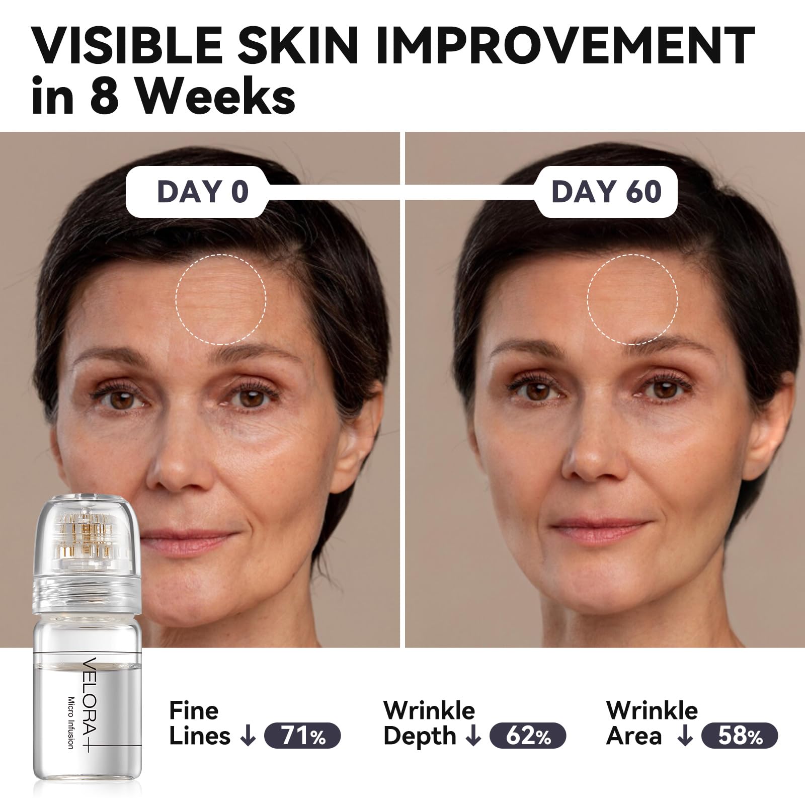 Styirl collagen peptides serum close-up illustrating nourishing skin support