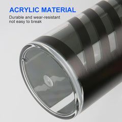 STYLANCE Barber Disinfecting Jar exterior view emphasizes a sleek, professional salon look