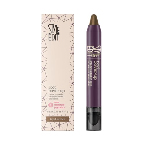 Style Edit Instant Root Concealer Stick cap close-up for quick on-the-go gray coverage.