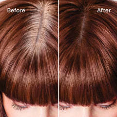 Style Edit natural shine finish without sticky residue on hairline.