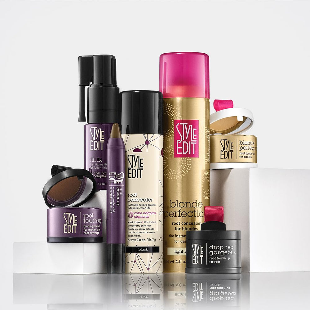 Style Edit creates a fast-drying finish that stays in place between washes.