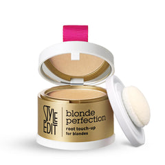 Style Edit Root Touch Up Powder compact with mirror for quick concealment on the go.