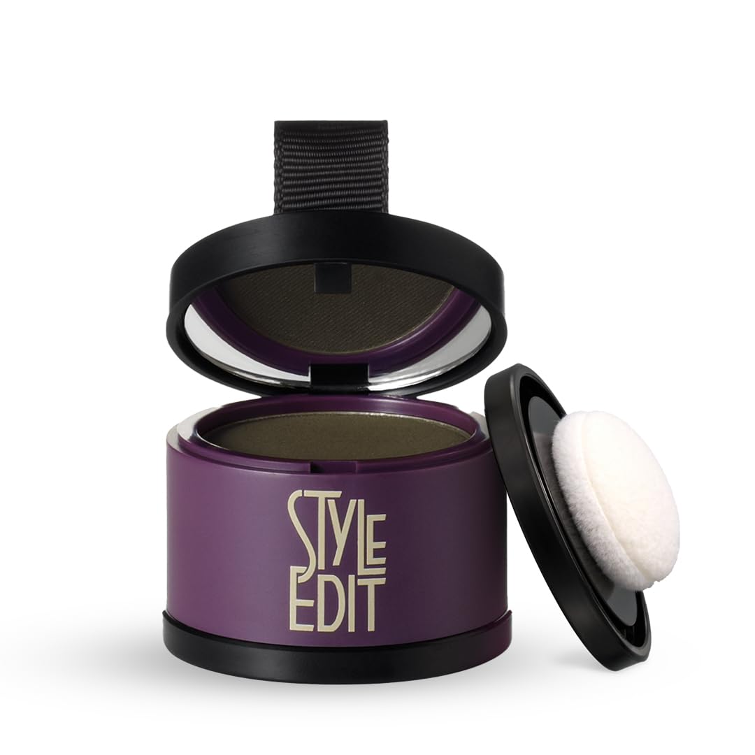 Style Edit Root Touch Up Powder compact for quick gray root concealment
