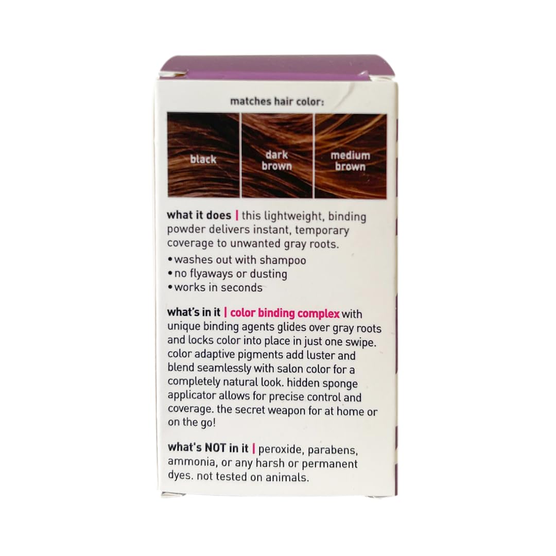 Style Edit gray-root coverage helps maintain neat hairlines between visits