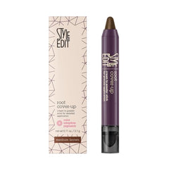 STYLE EDIT Root Touch Up Stick cap-close shows precise color matching for gray coverage.