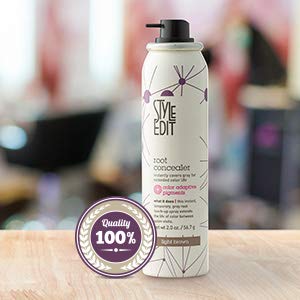 Style Edit USA-made cruelty-free root concealer is suitable for all hair types.