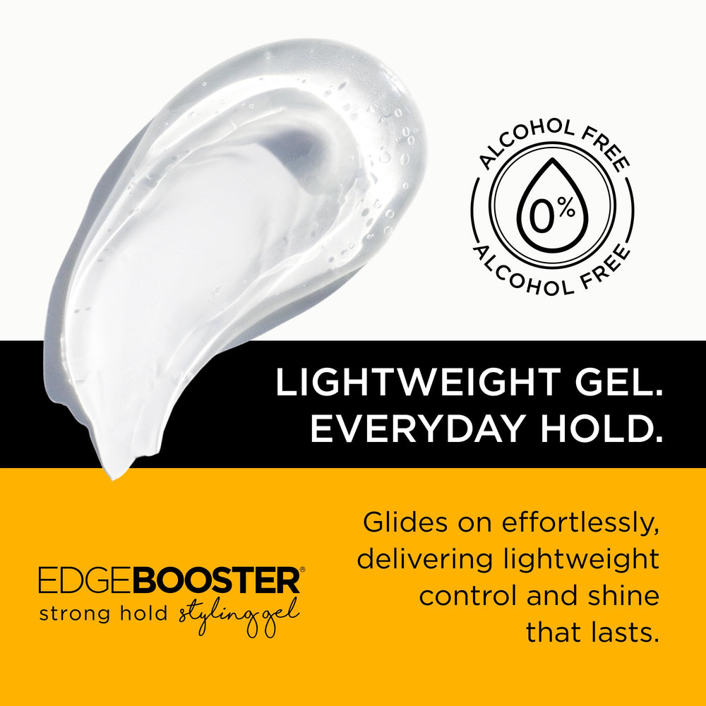Style Factor EDGE BOOSTER frizz-control action delivering a smooth look.