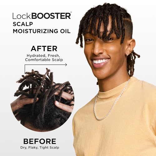 Style Factor LockBOOSTER oil texture close-up highlights non-greasy finish for braids