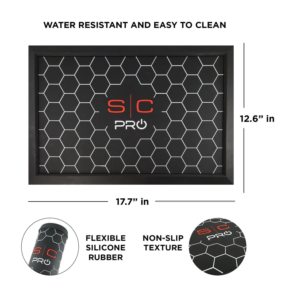 StyleCraft Barber Mat durable design resists wear under busy salon use.