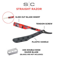 StyleCraft Deluxe Line razor textured grip provides secure, comfortable control