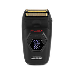 StyleCraft Flex titanium foil shaver head close-up for smooth neck and face prep.
