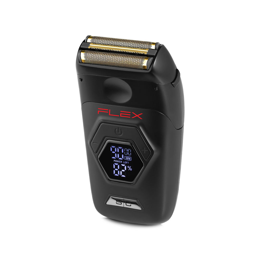 StyleCraft Flex shaver micro-trimmer detail enables precise edging.