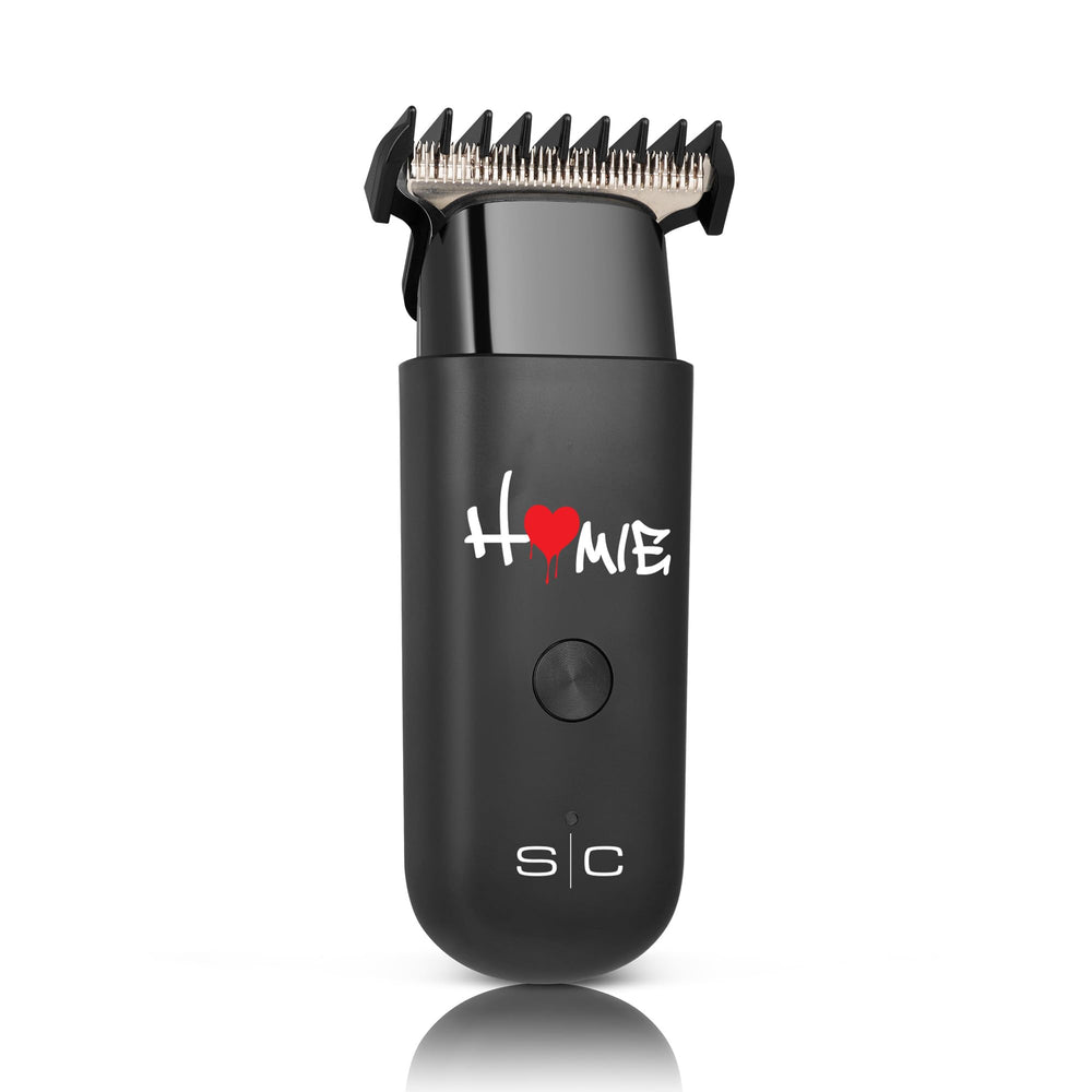Stylecraft Homie battery detail proves 90 minutes of cordless run-time for extended grooming sessions.