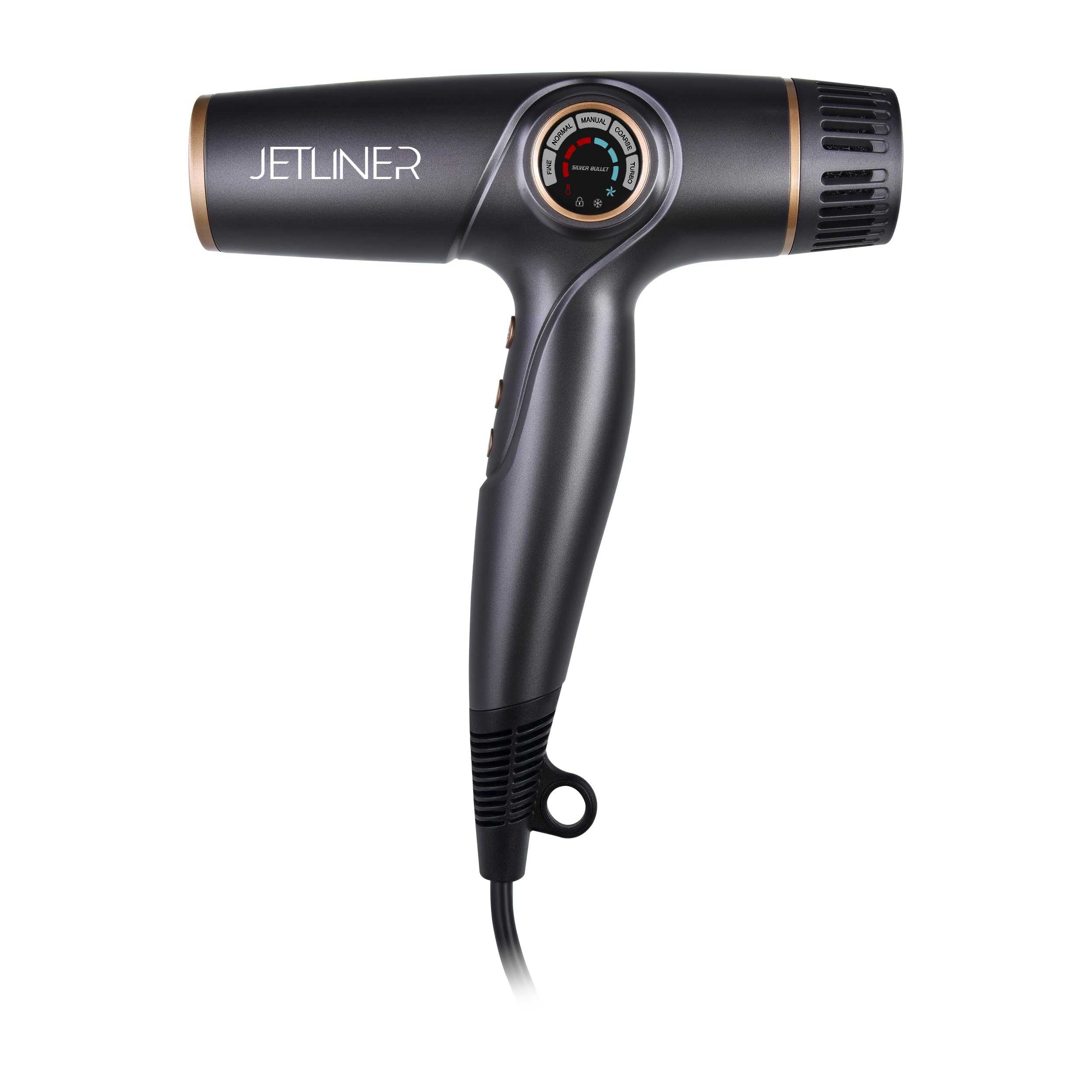 StyleCraft JetLiner turbo mode enabling fast drying for normal and coarse hair.