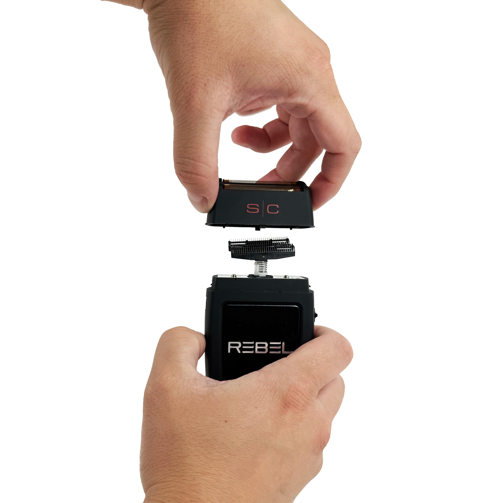 StyleCraft Rebel soft matte finish grip provides comfortable handling during grooming.
