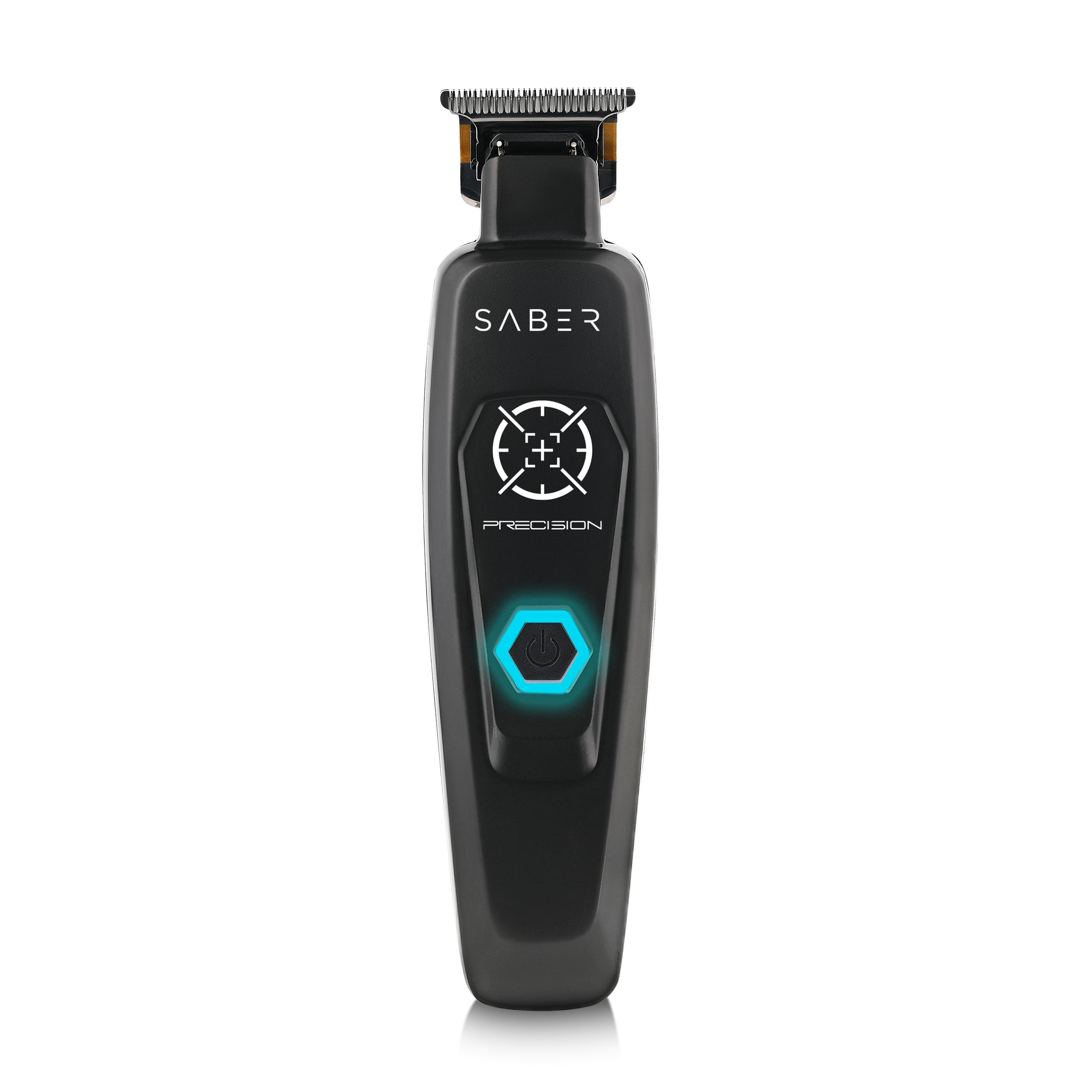 Stylecraft Saber Professional cordless hair trimmer handheld image highlights flexible, cord-free grooming.