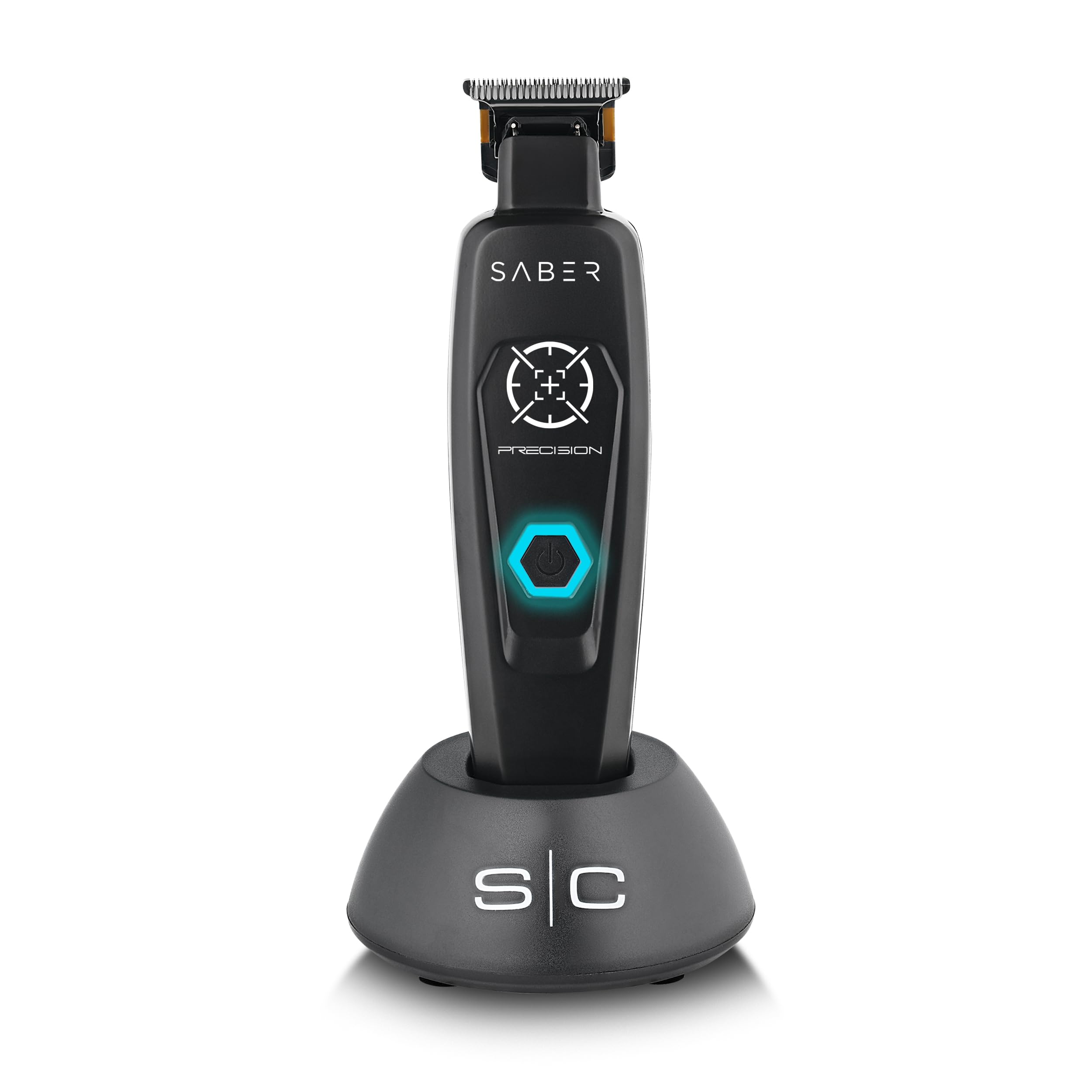 Stylecraft Saber Professional full metal body front view shows durable construction for long-lasting grooming.