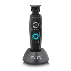 Stylecraft Saber Professional full metal body front view shows durable construction for long-lasting grooming.