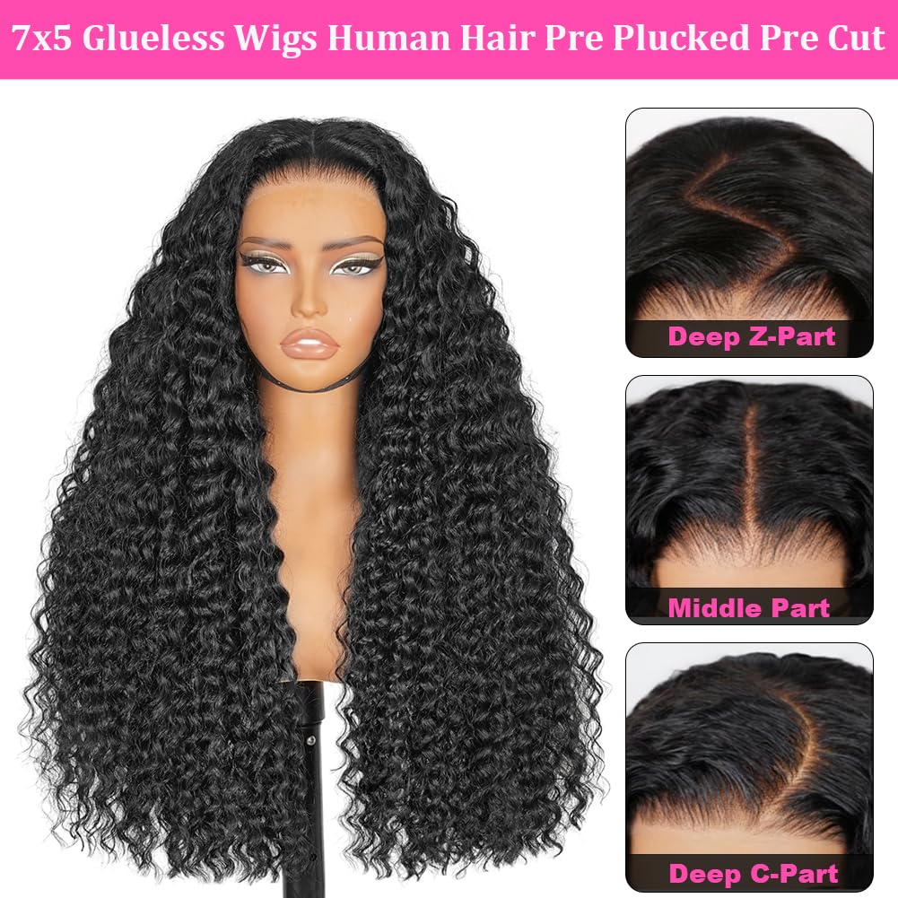 StyleLife pre-plucked pre-cut lace-front wig reveals natural hairline for realistic scalp.
