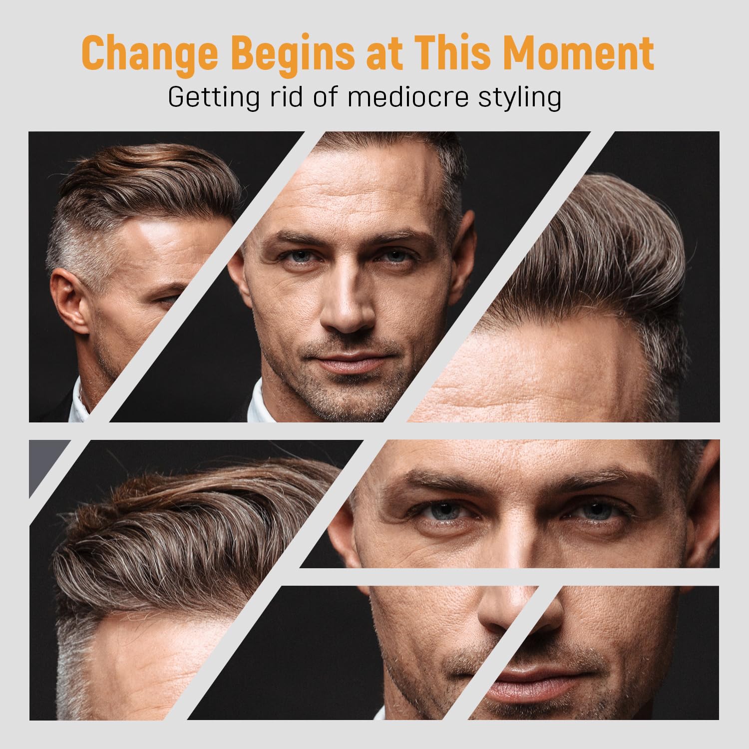 Stylemate beard roller brush can smooth or add volume to beard styling