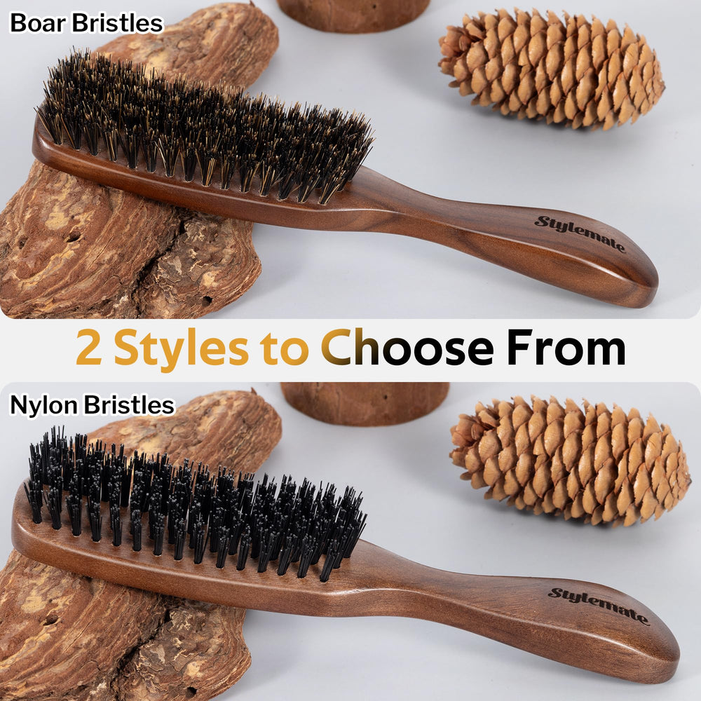 STYLEMATE nylon brush ready for styling and polishing for defined looks