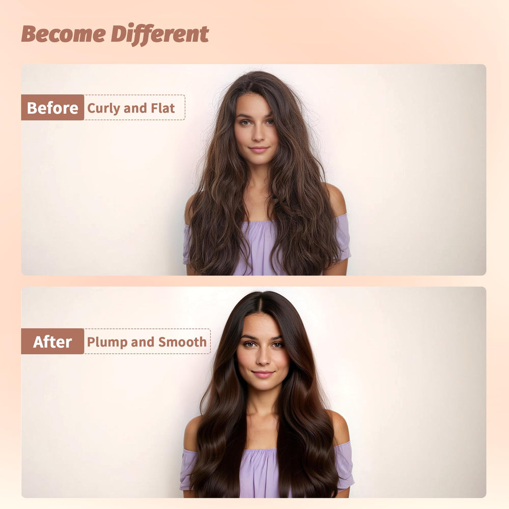 STYLEMATE versatile styling with waves curls and straight looks.