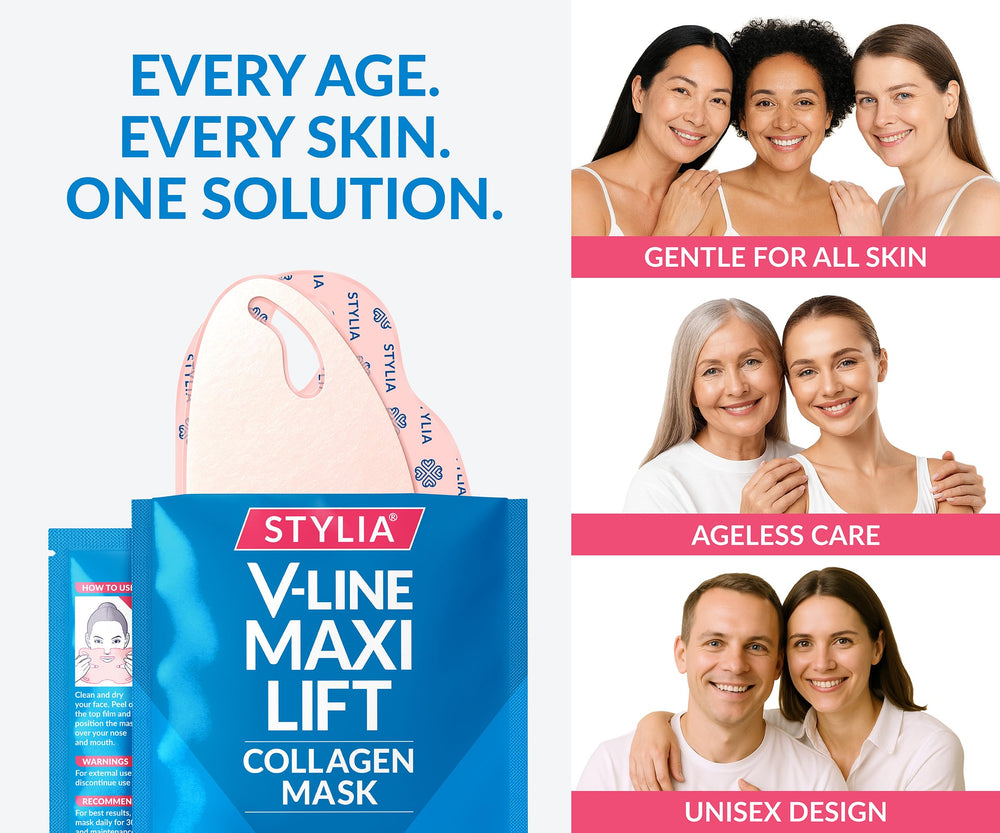 Stylia MaxiLift multi-use-face-mask-routine supports pre-event prep and travel skincare