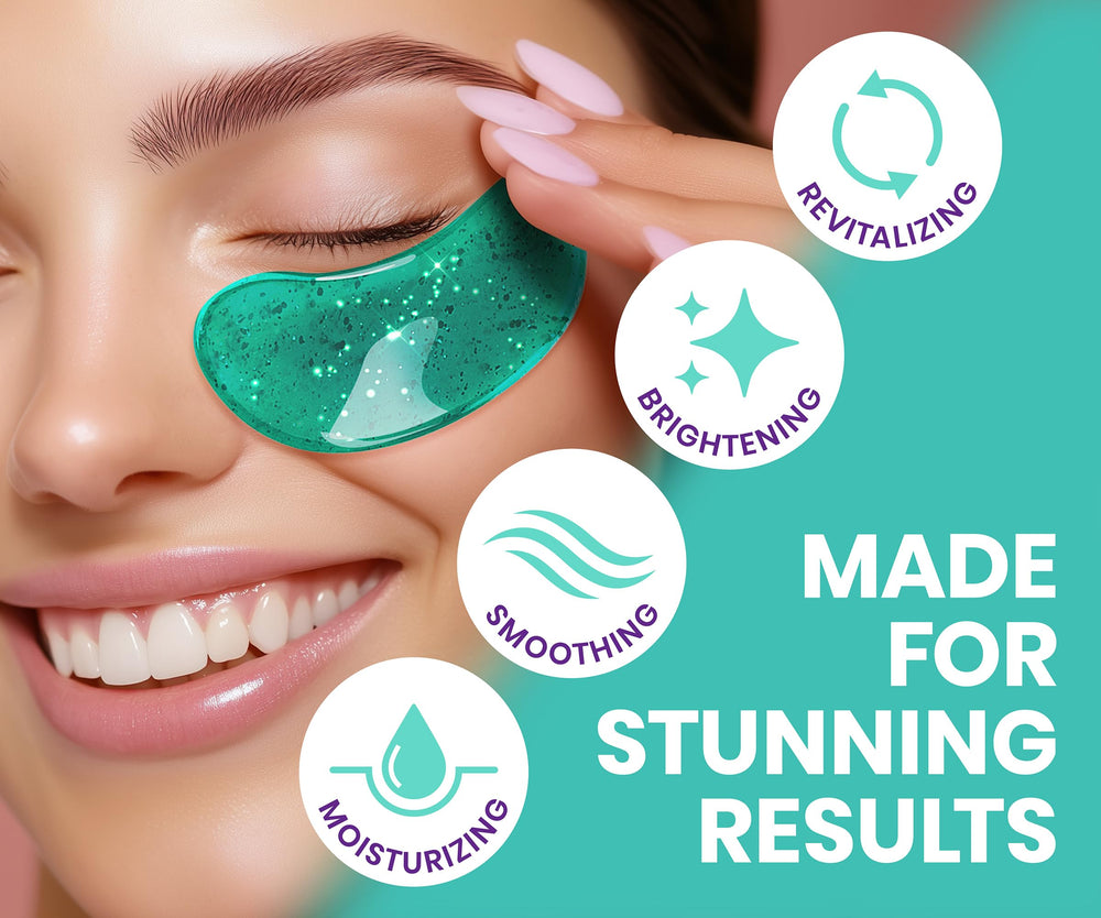 Stylia Under Eye Patches pearl extract glow for luminous under-eye appearance