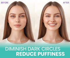 Stylia Under Eye Patches serum saturation closeup highlighting hydration