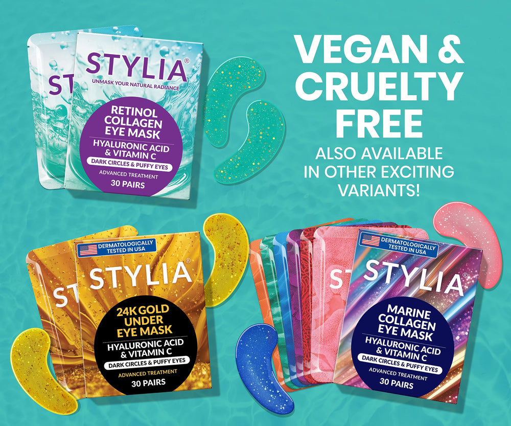 Stylia Under Eye Patches spa-like minute treatment for quick pampering