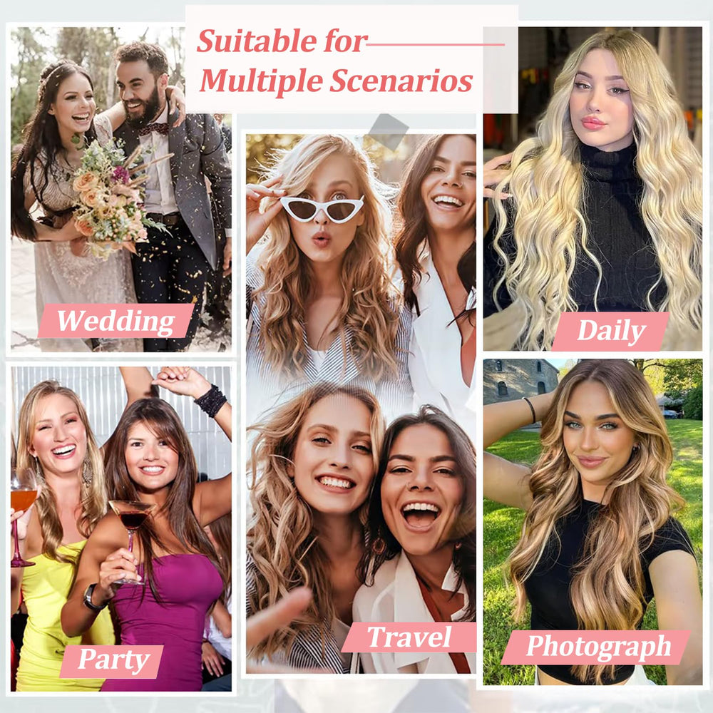 Stylifo 16-inch extensions deliver a glossy, silky effect with lightweight feel.