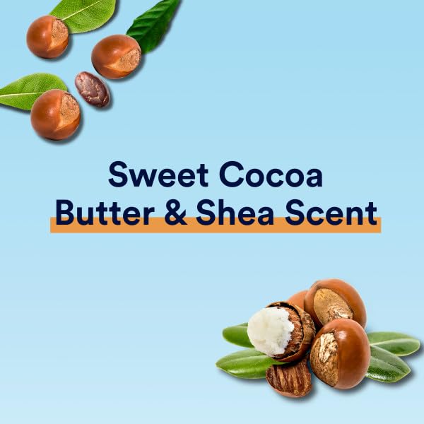Suave Cocoa Shea Butter Deodorant aroma-closeup emphasizes cocoa-shea fragrance.