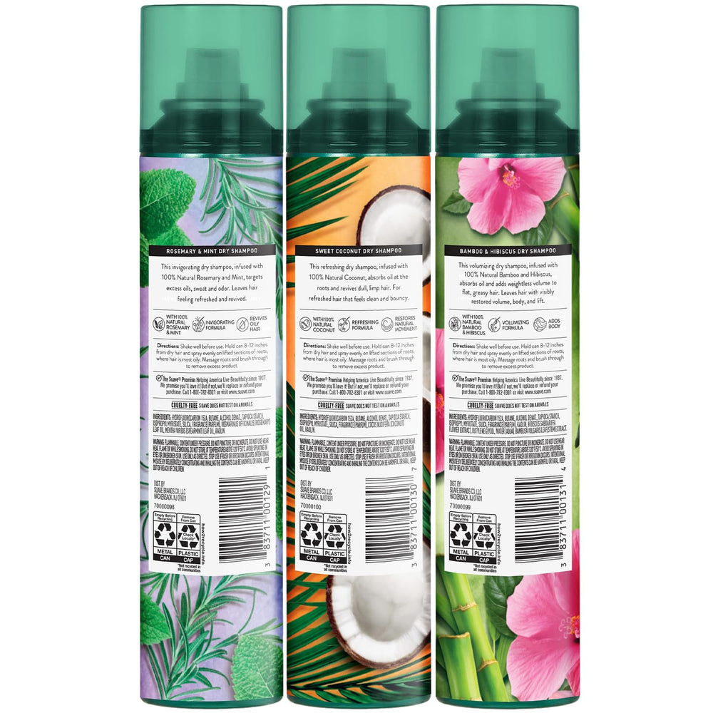 Suave cruelty-free logo confirms Suave's animal-friendly hair care