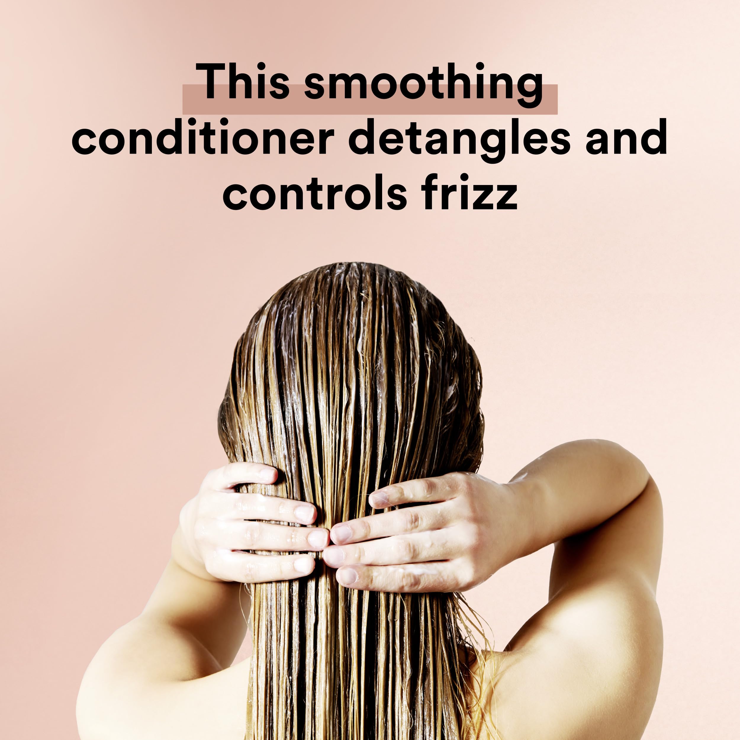 Suave Keratin Infusion image highlights micro-moisture delivery