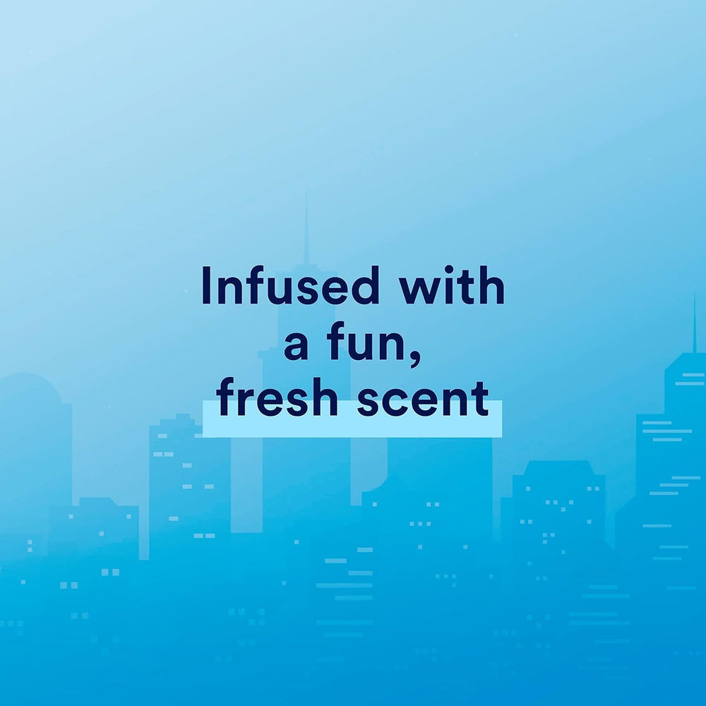 Suave Kids 3-in-1 Paw Patrol breeze label emphasizes fruity fragrance and all-in-one care
