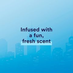 Suave Kids 3-in-1 Paw Patrol breeze label emphasizes fruity fragrance and all-in-one care