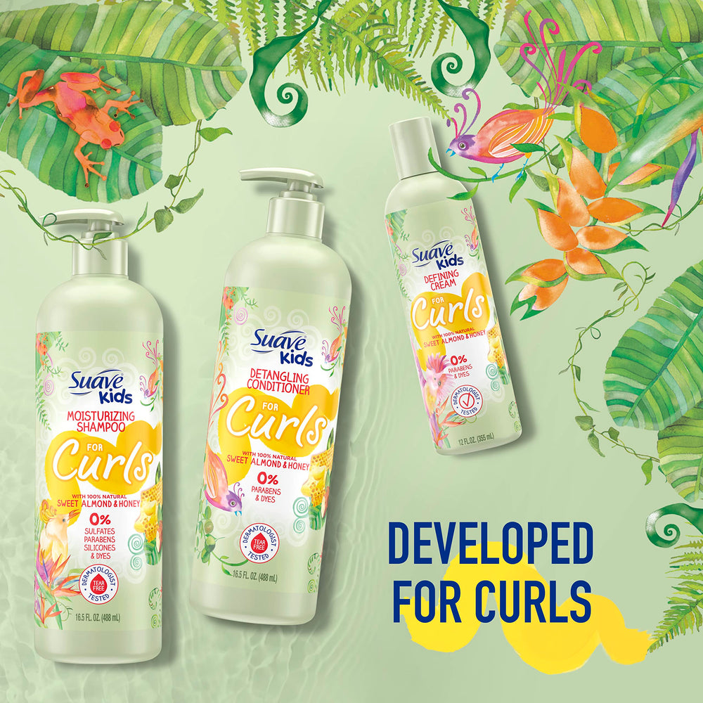 Suave Kids cruelty-free logo displayed on packaging
