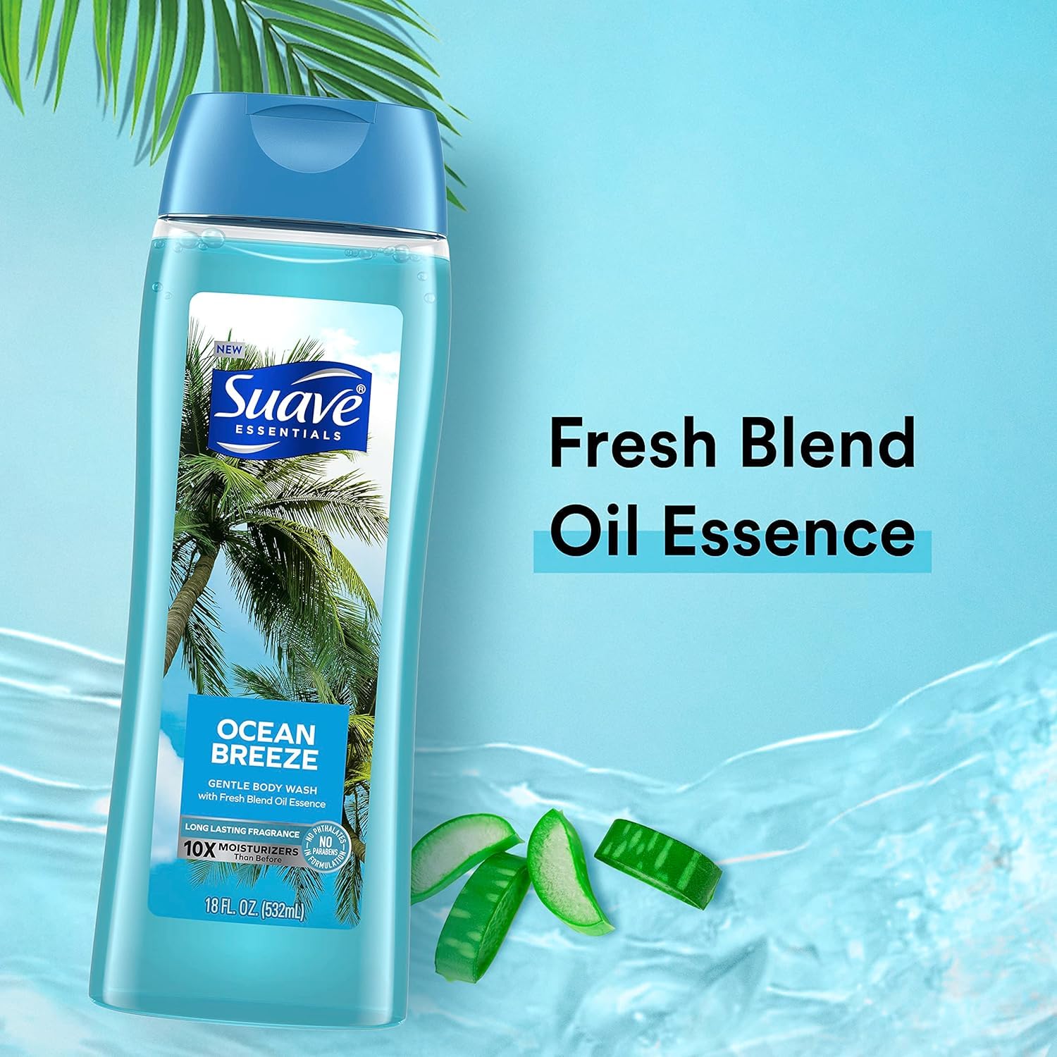 Scent notes hyacinth evoke refreshing floral aroma in Ocean Breeze