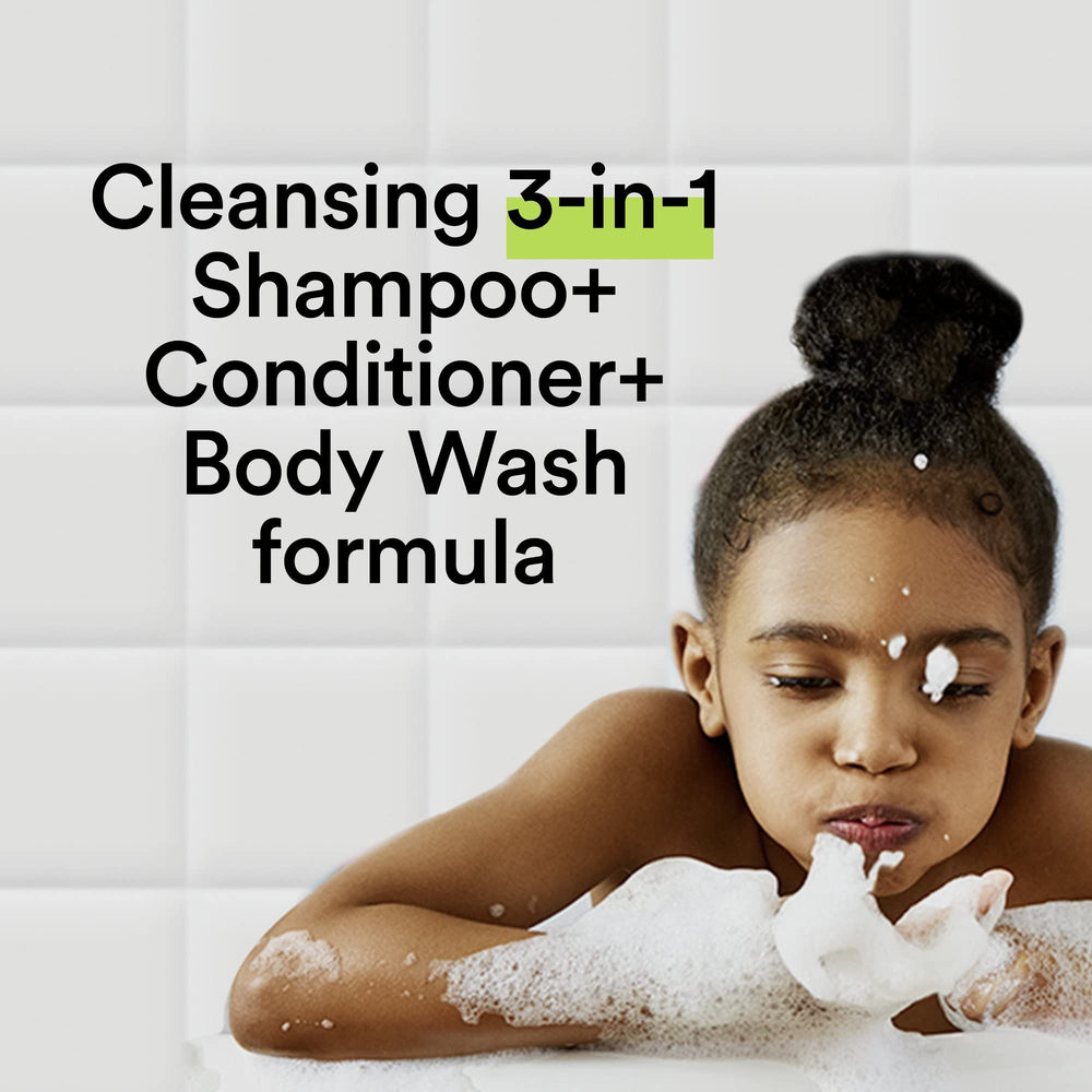 Suave Silly Apple 3-in-1 kid-friendly application on skin boosts playful bath moments
