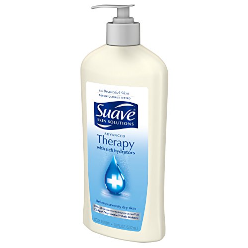 Suave Skin Solutions Advanced Therapy 18oz container on shelf