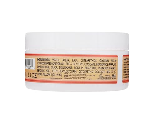 Suavecita pomade for women hair gloss close-up highlights high shine.
