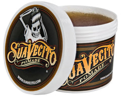 Creamy texture swatch of Suavecito Original Hold Pomade for easy combing and shine.