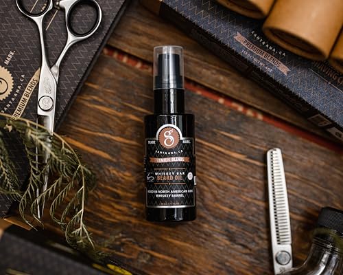 Suavecito Premium Blends Beard Oil woodsy fragrance complements cedarwood and jasmine notes.