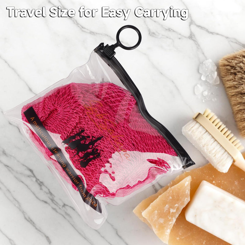 SubSahara travel pouch included for safe on-the-go skincare.