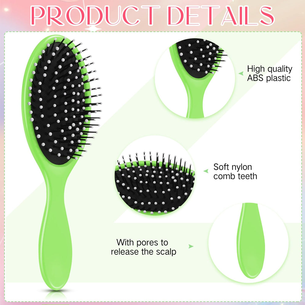 Suclain brush used with hairdryer for versatile styling and quick drying.