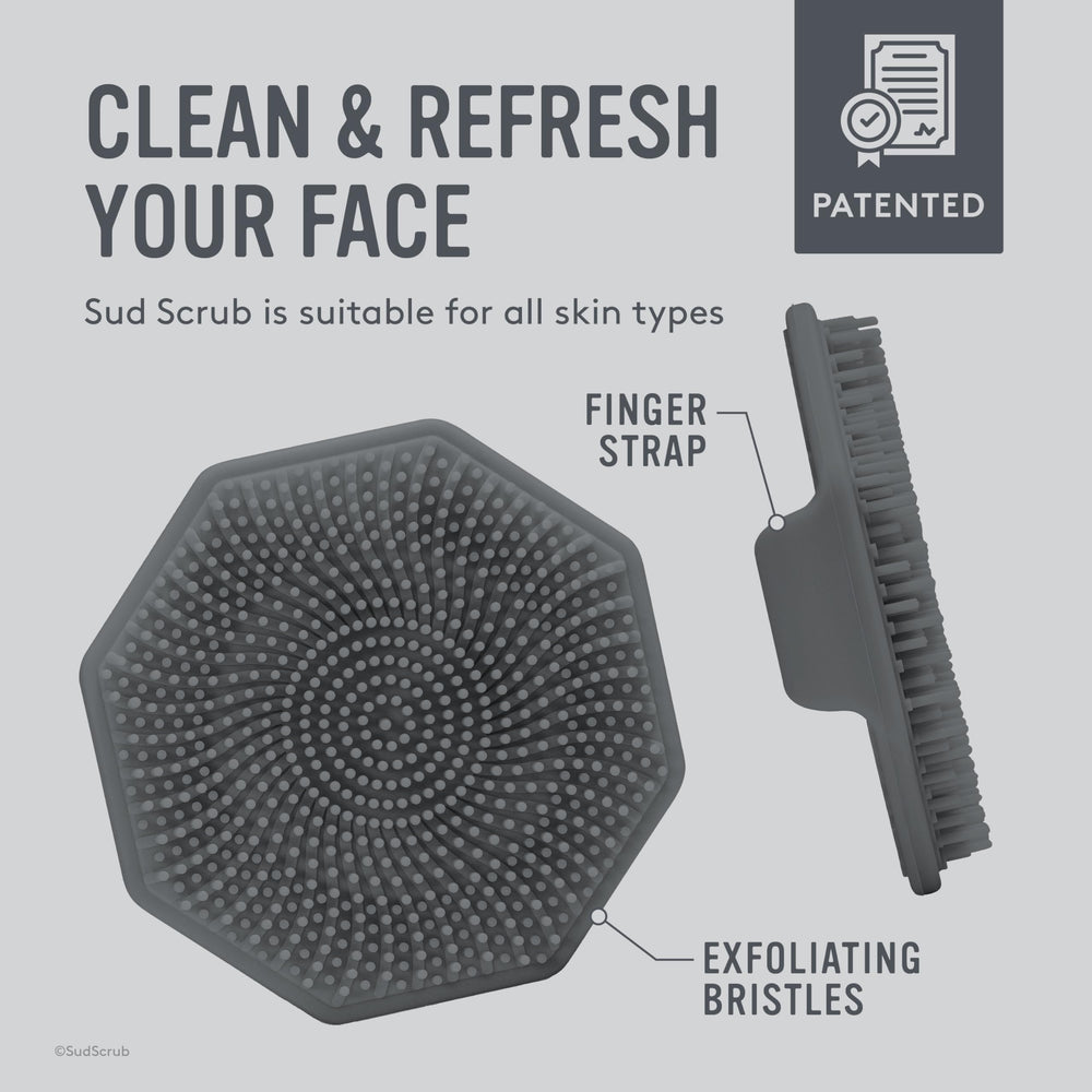 Sud Scrub Charcoal eco friendly packaging promotes sustainable cleansing