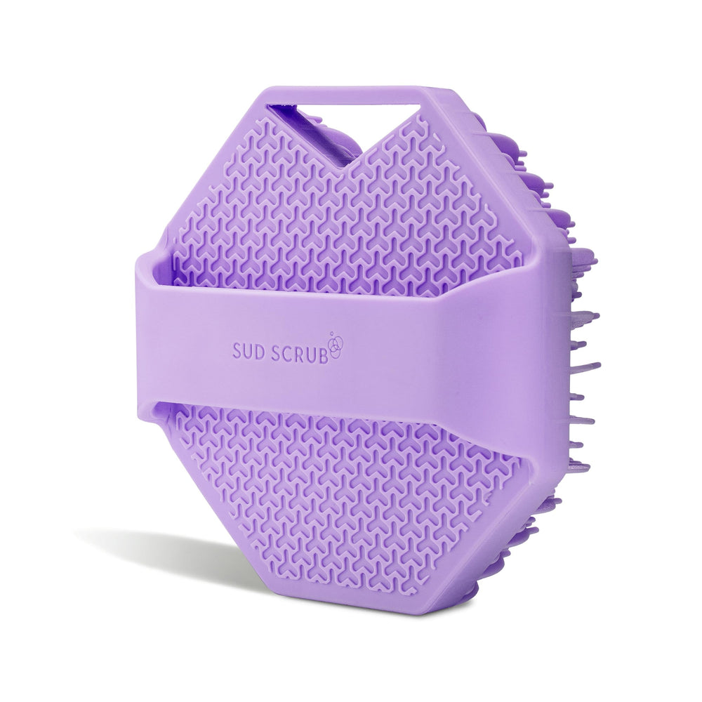 Sud Scrub long-lasting silicone scrubber reduces replacement needs for loofahs