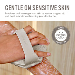 Sud Scrub shows non-slip grip and strap for secure handling.