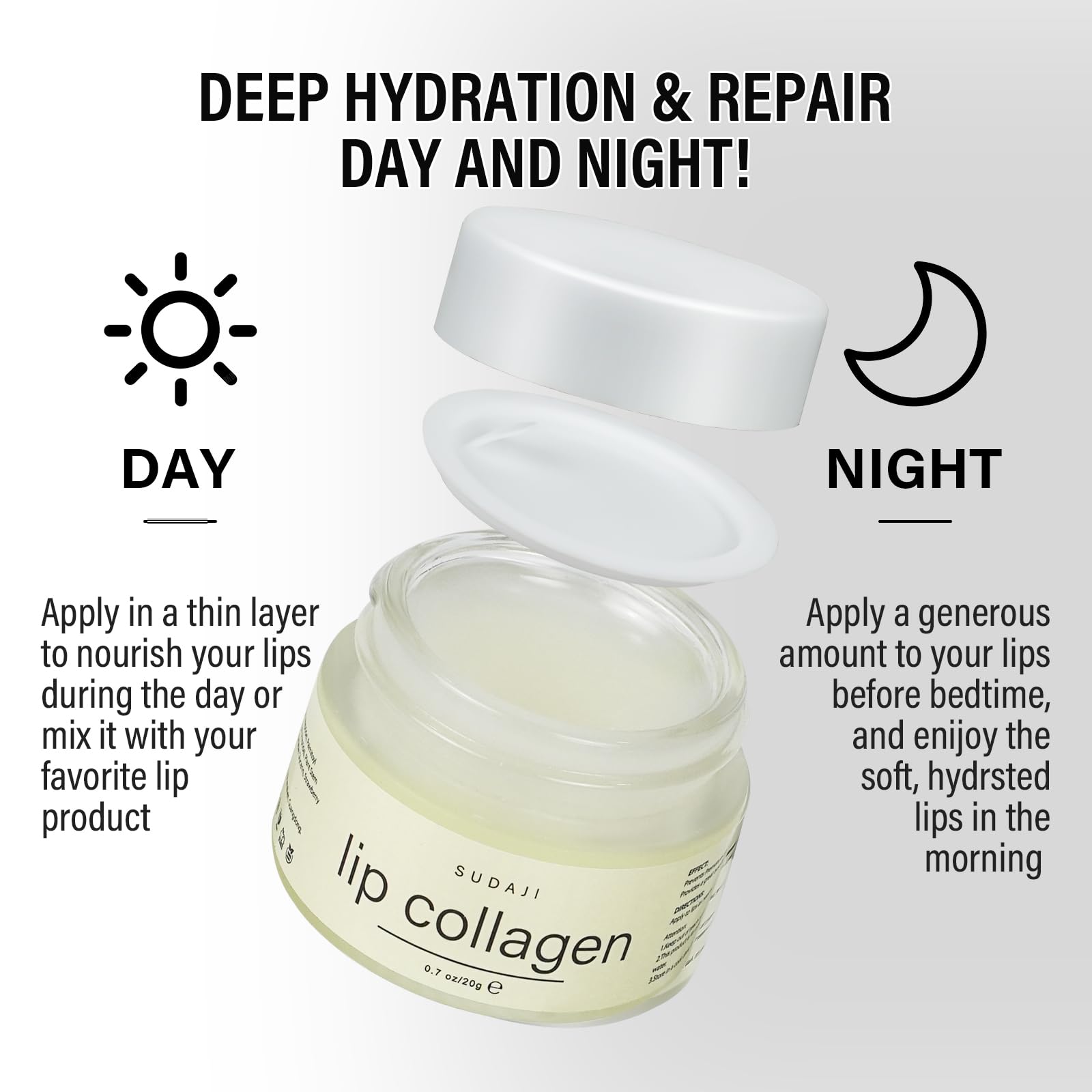 SUDAJI hygienic silicone applicator enables precise, mess-free mask application.